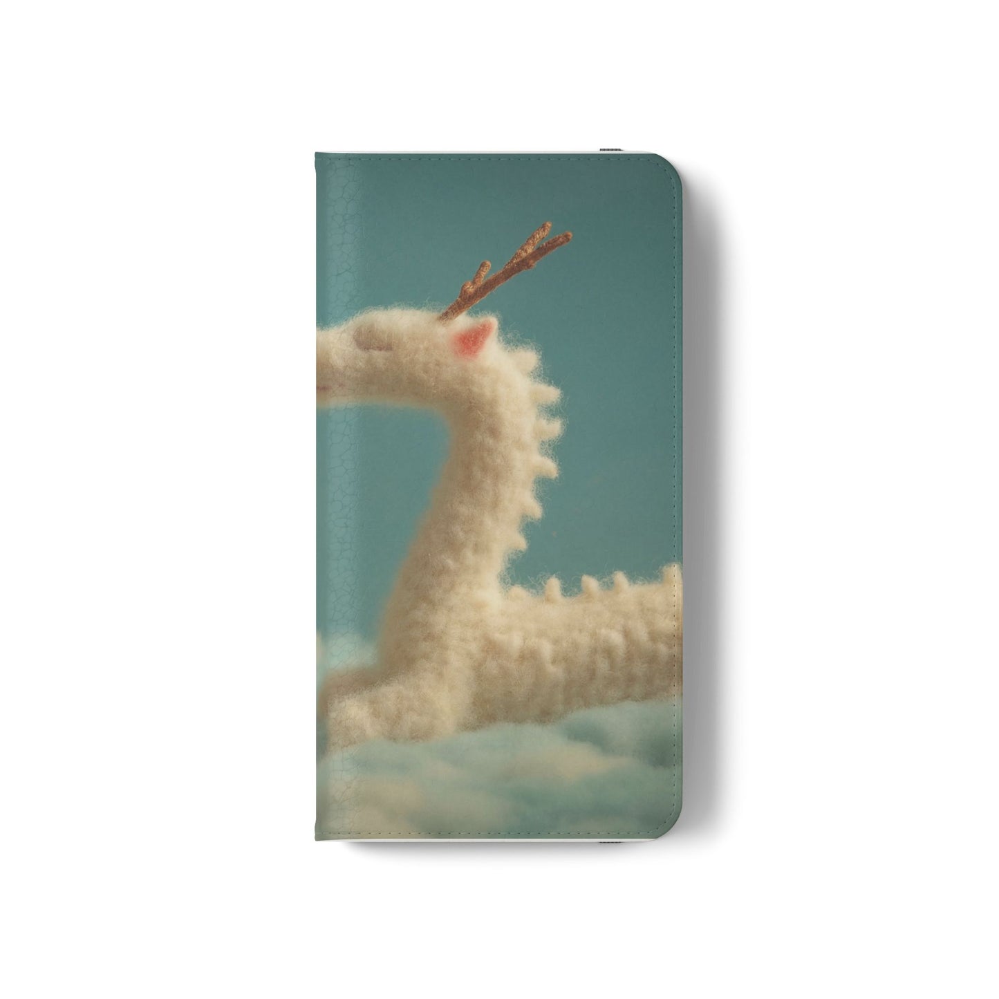 Woolly Dragon & Child Flip Cases – Cloudside Guardians