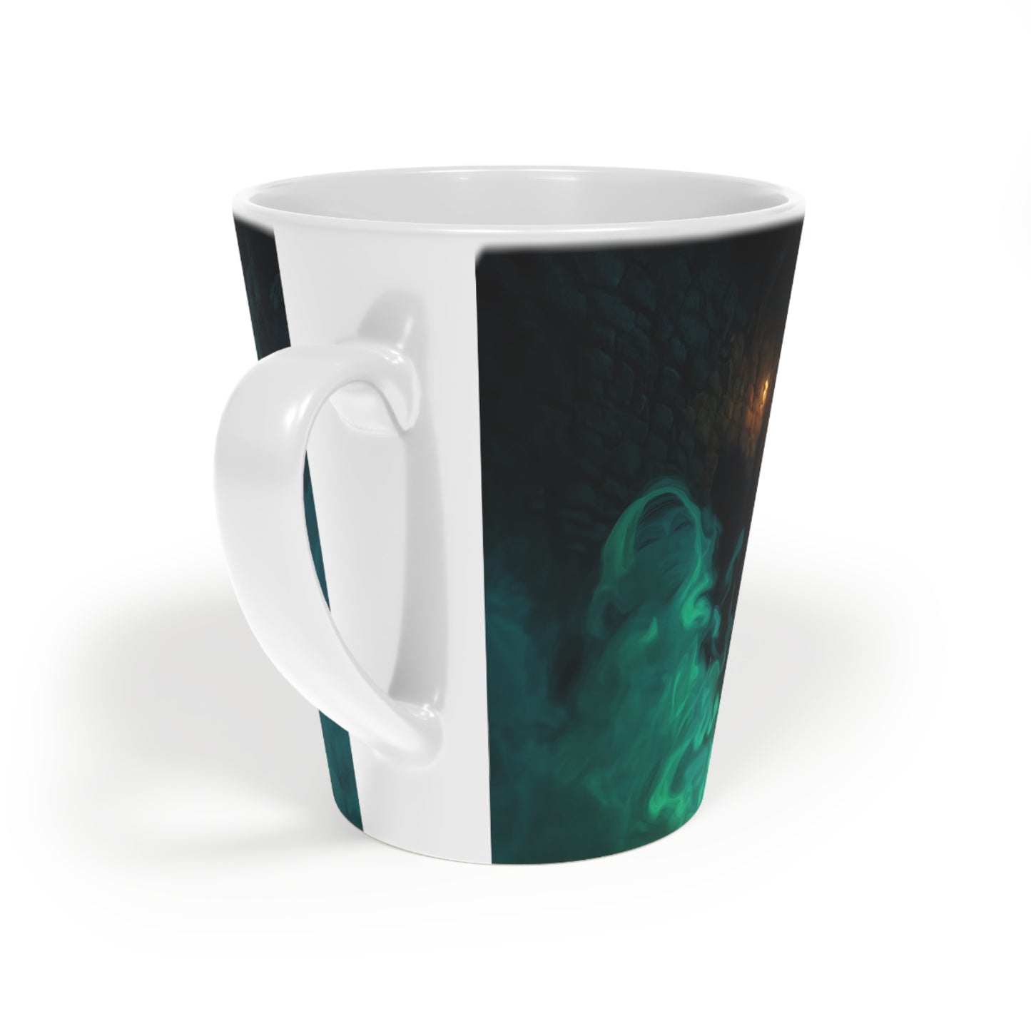 Phantom Sword Goblin Mug – Emerald Ghostblade Latte Cup