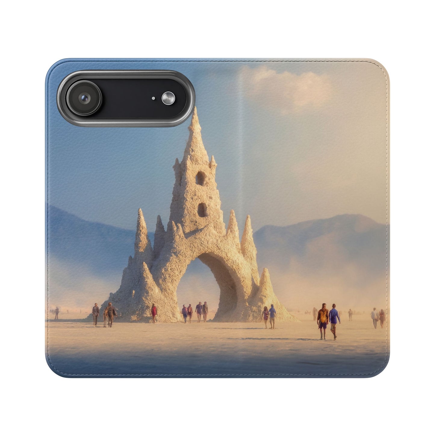 White Tower Flip Cases – Salt Desert Gateway Art