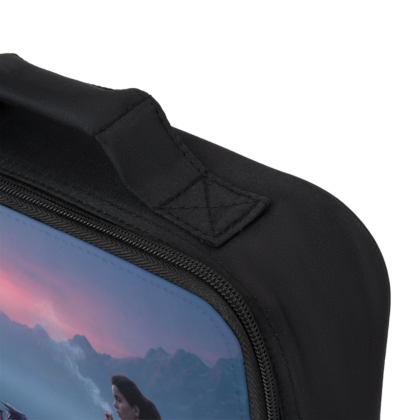 Dragon Rider’s Twilight Lunch Bag – Misty Mountain Solitude