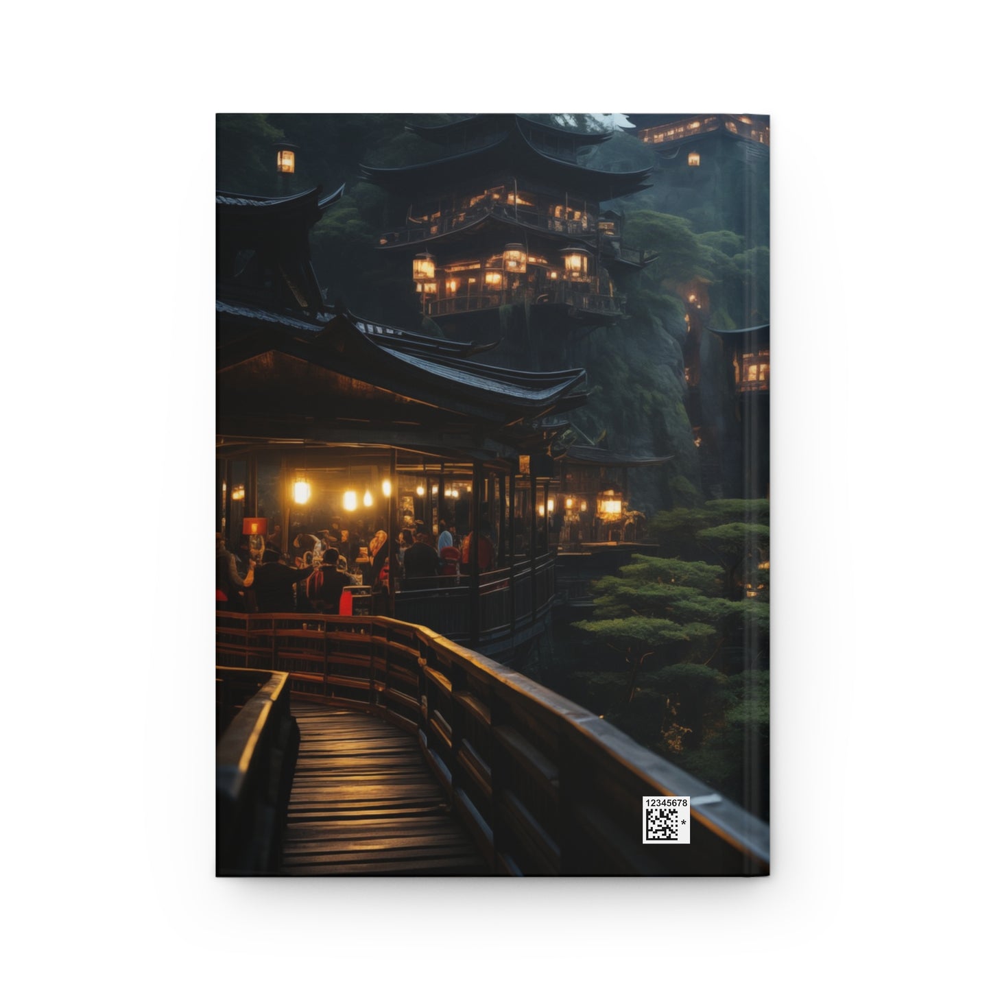 Mountain Monastery Lantern Journal – Twilight Cliffside Sanctuary