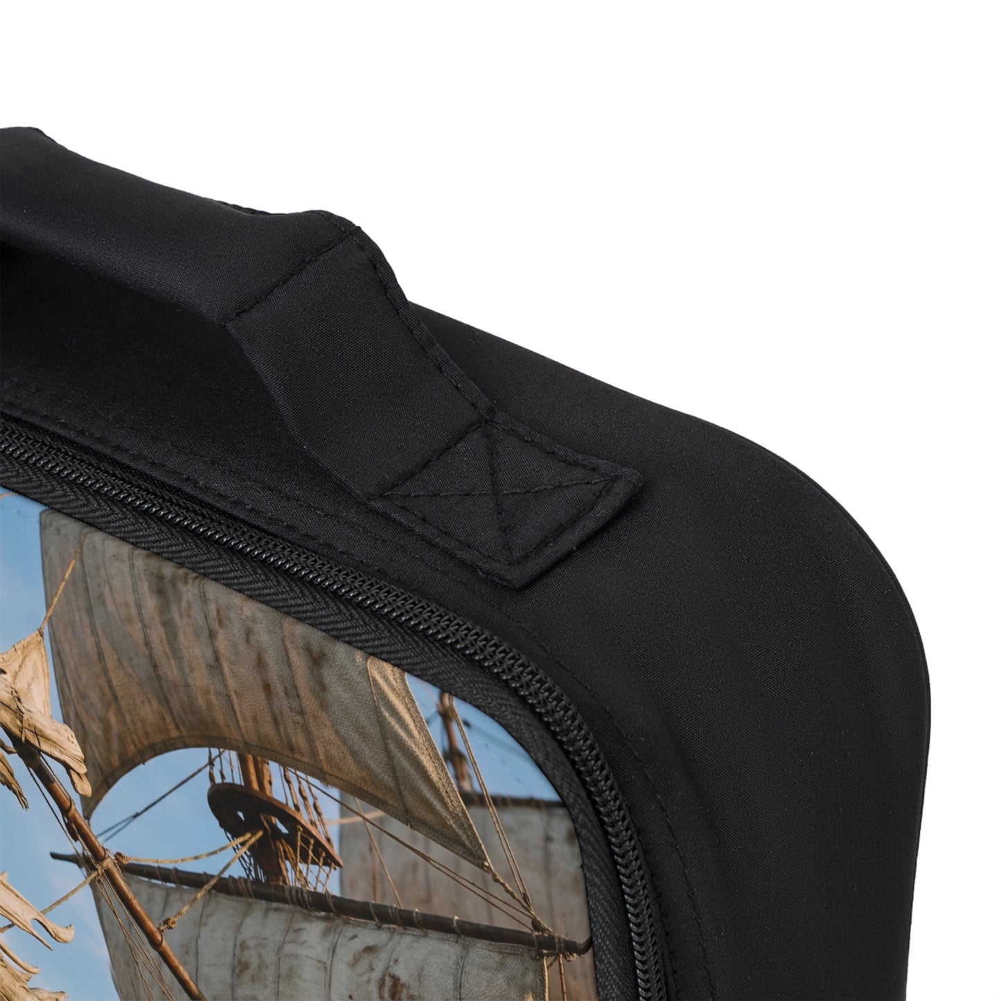 Dragon-Headed Galleon Lunch Bag – Sunlit Seascape Adventure