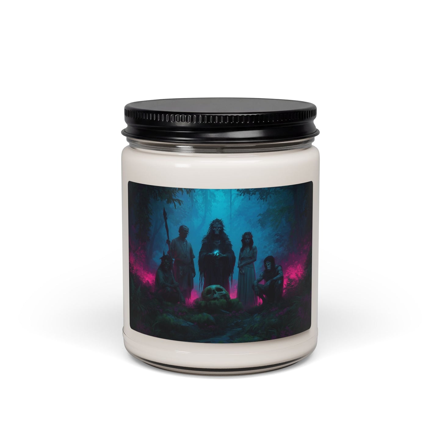 Forest Guardians Scented Soy Candle, 9oz – Twilight Ceremony in Neon Woods