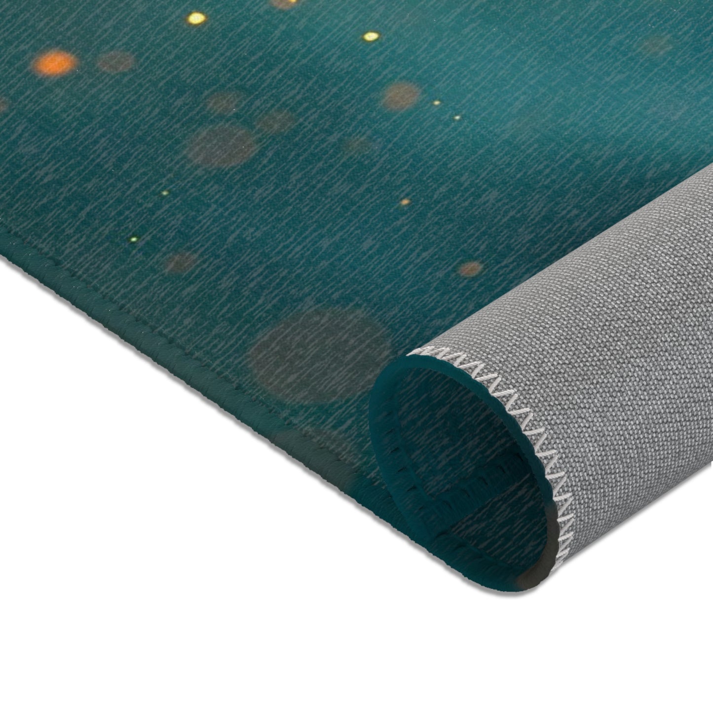 Lantern-Fairy Forest Rug – Glow-Woven Twilight Dreamscape