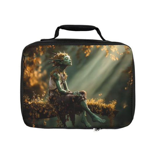 Autumn Sprite Lunch Bag – Golden Light in the Whispering Woods