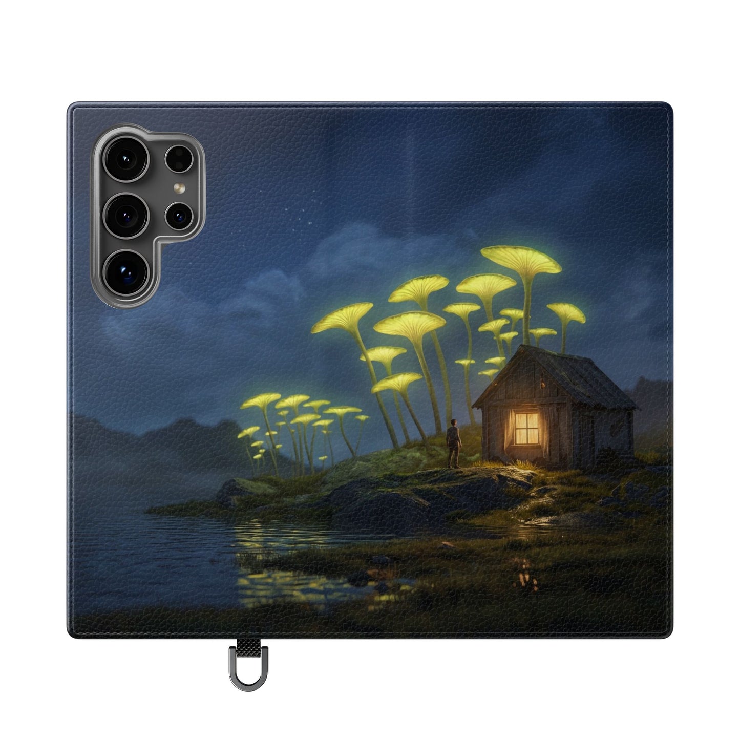 Glowing Mushroom Cottage Flip Cases – Whispering Grove Nightlight