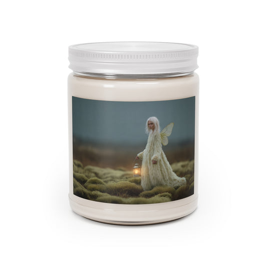 Moonlit Faerie with Lantern Scented Soy Candles with White Lid, 9oz – Keeper of the Mossy Glade
