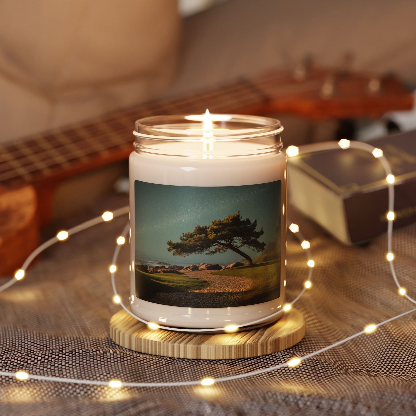 Starlit Sentinel Scented Soy Candle, 9oz – Coastal Night’s Quiet Grace