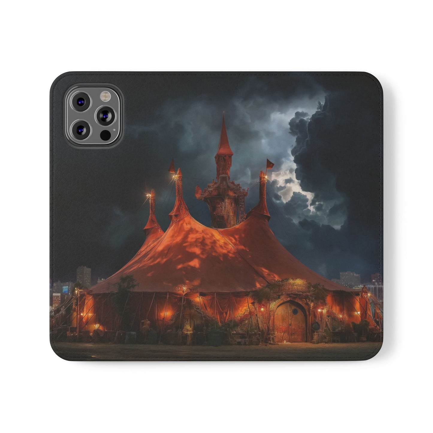 Stormgate Tents Flip Cases – Crimson Carnival Gates