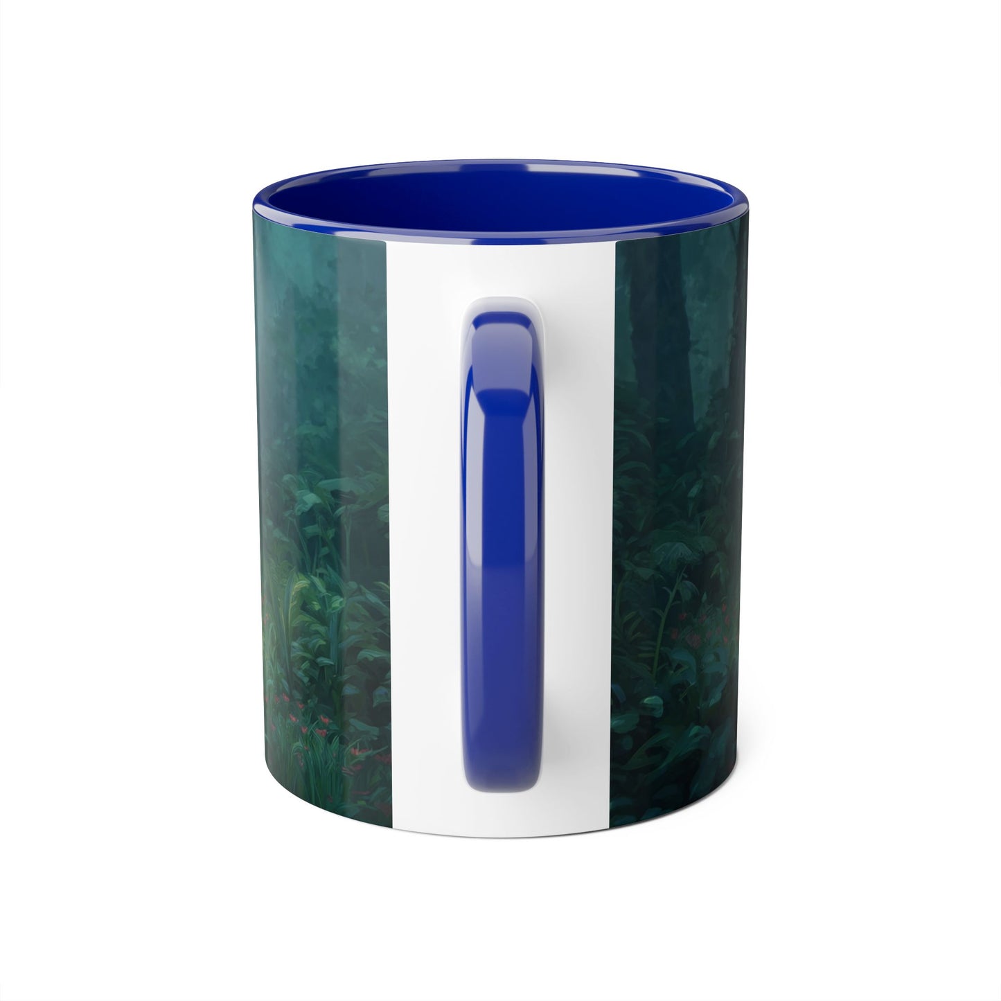 Forest Sentinel Accent Mugs, 11oz – Elven Guardian at Rest