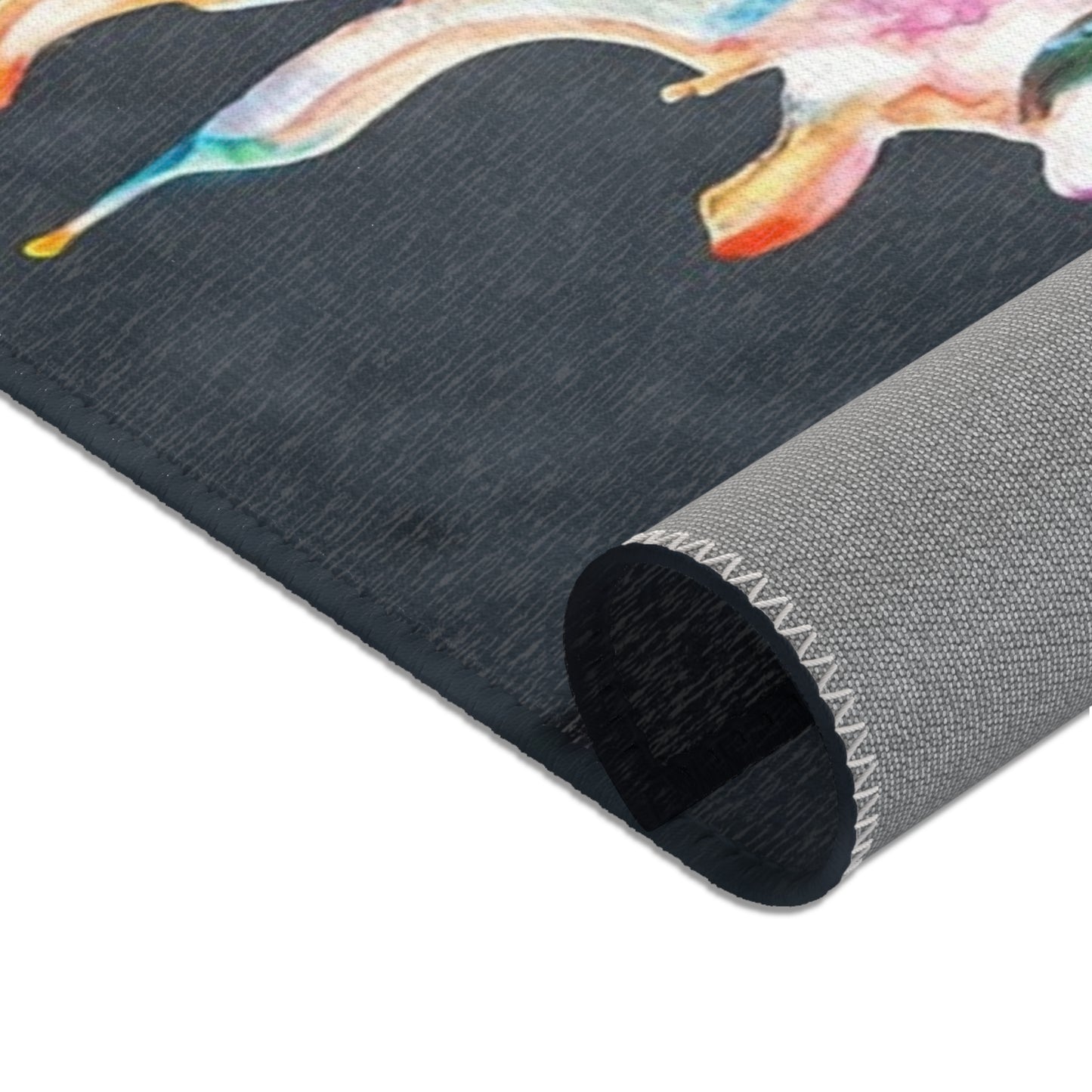 Chromatic Tree of Life Area Rug – Vivid Palette Dreamscape