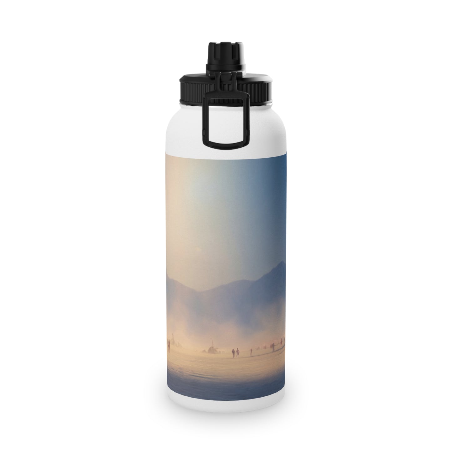 Desert Cathedral Water Bottle – Whispers of the Salt Flats