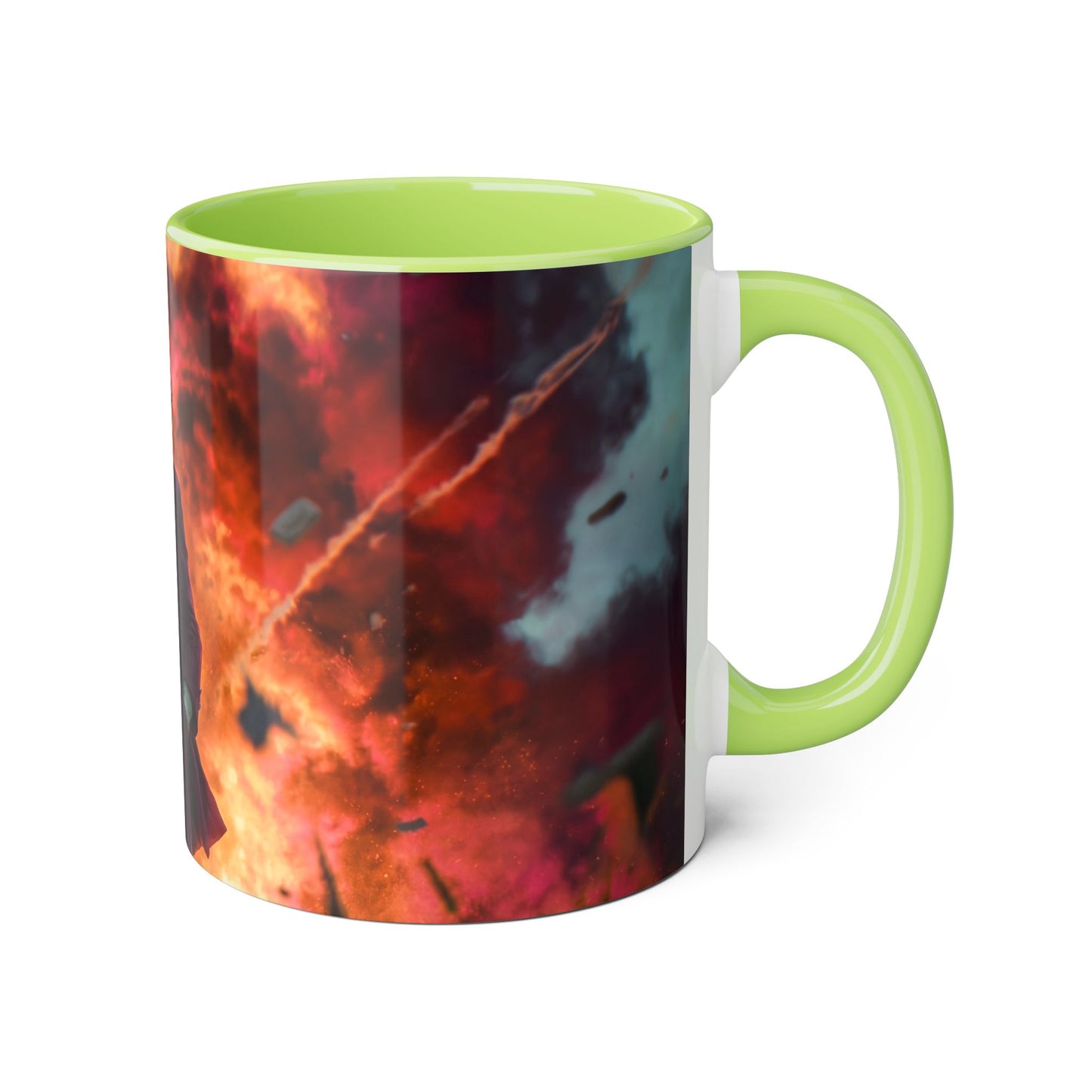 Mad Scientist Explosion Accent Mugs, 11oz – Wild Goggles and Fiery Chaos