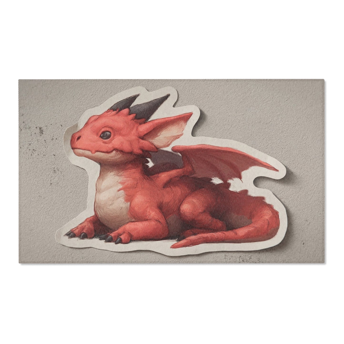 Crimson小龙 Area Rugs – Velvet-Soft Fantasy Companion