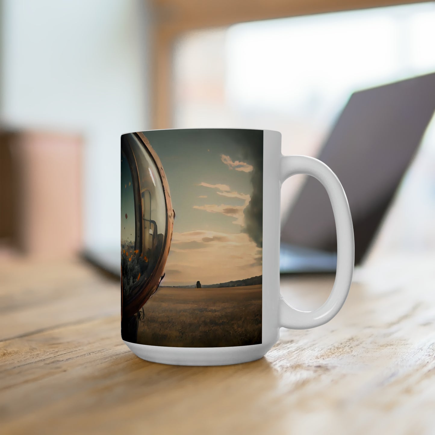 the most beautiful picture - Ceramic Mug 15oz