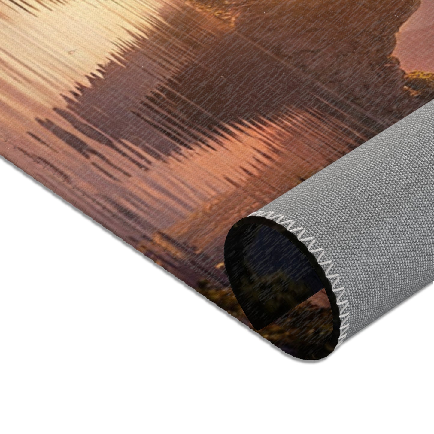 Ancient Tree Archway Area Rugs – Sunset Portal Dreamscape
