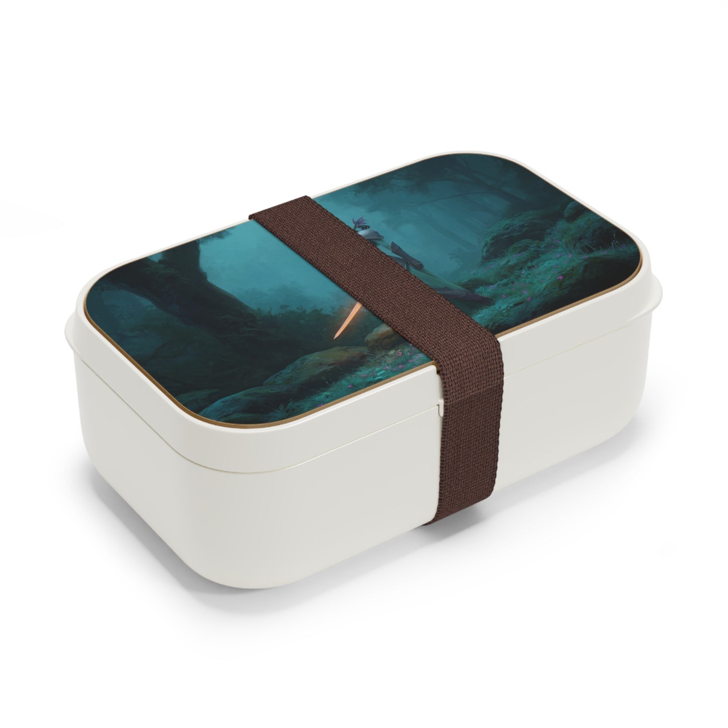 Forest Sentinel Bento Lunch Box – Elven Guardian and Blade