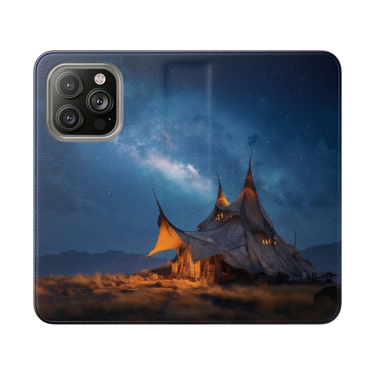 Stardust Nomad Tent Flip Cases – Milky Way Caravan Canvas