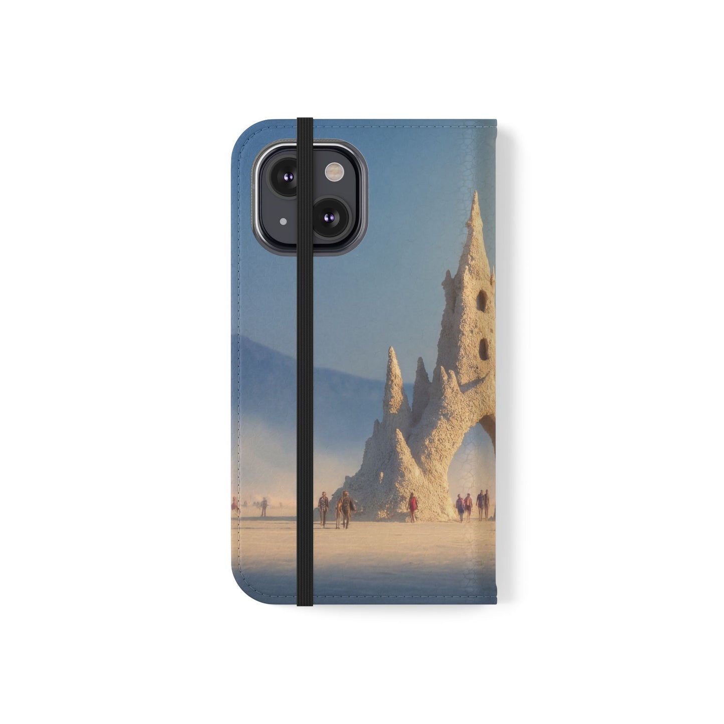 White Tower Flip Cases – Salt Desert Gateway Art