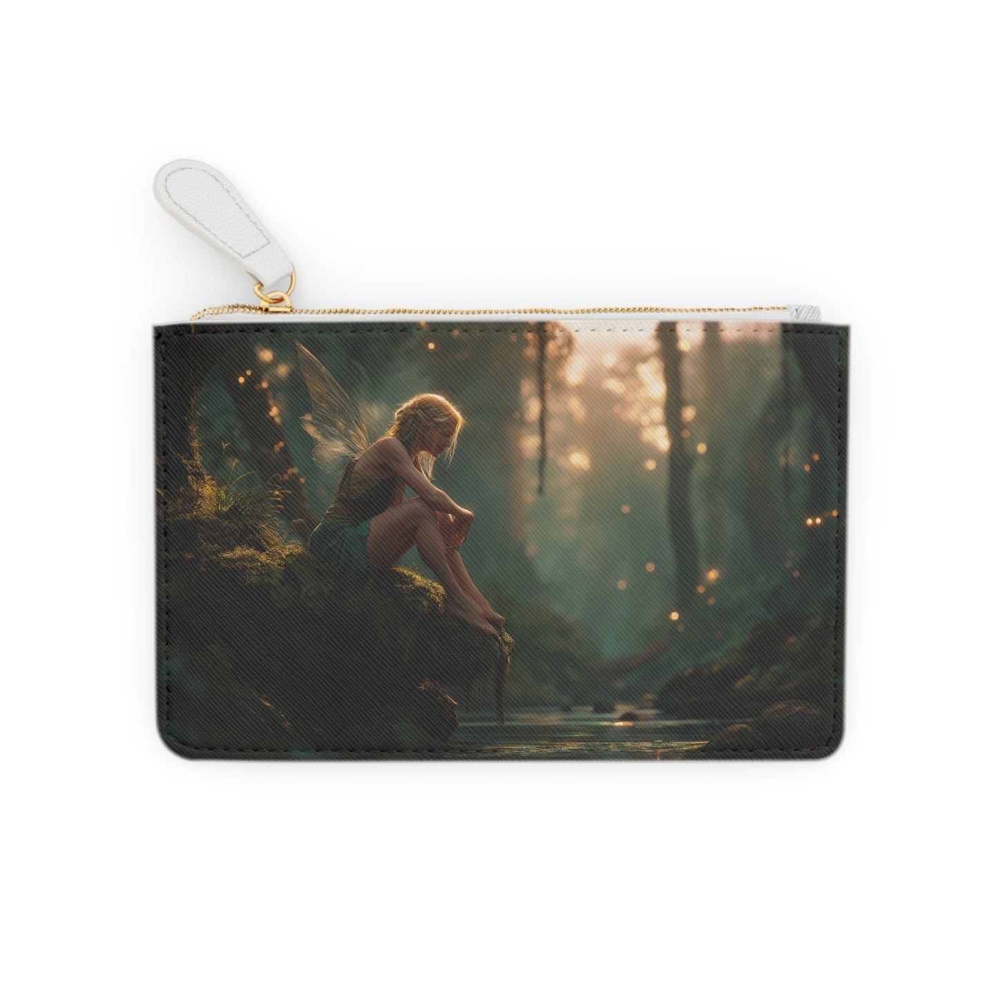 Sunlit Forest Fairy Mini Clutch Bag – Whispering Twilight Dreamscape