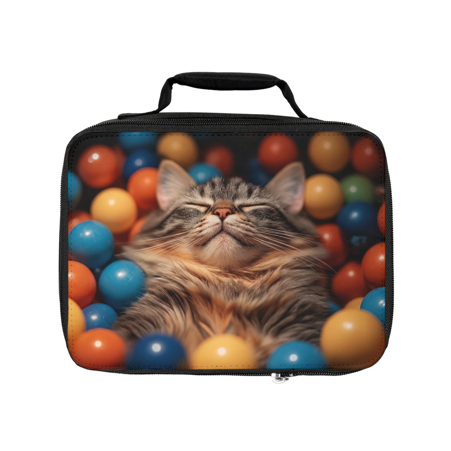 Ball Pit Cat Lunch Bag – Dreamy Whisker Sanctuary
