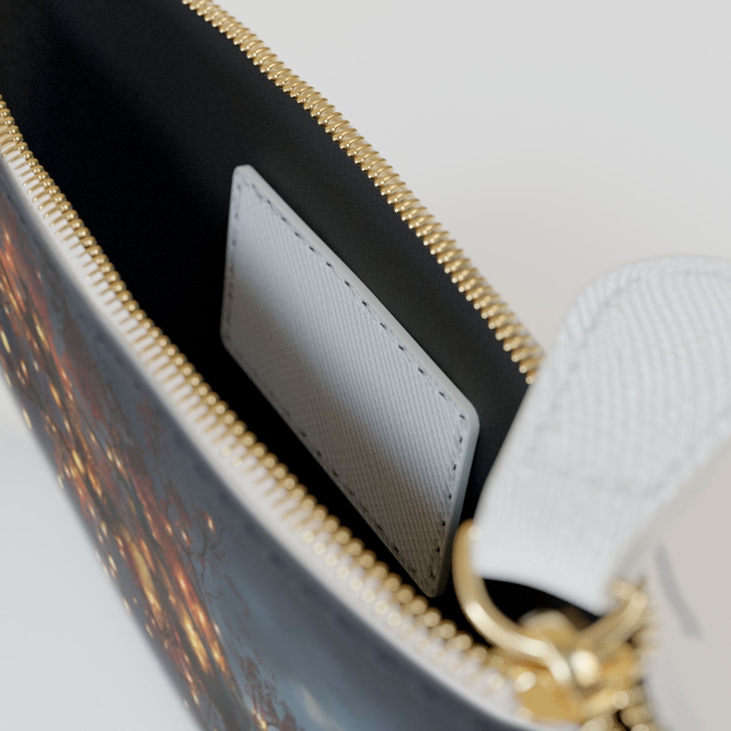 Luminous Wisp Tree Mini Clutch Bag – Desert Night’s Whispering Lights