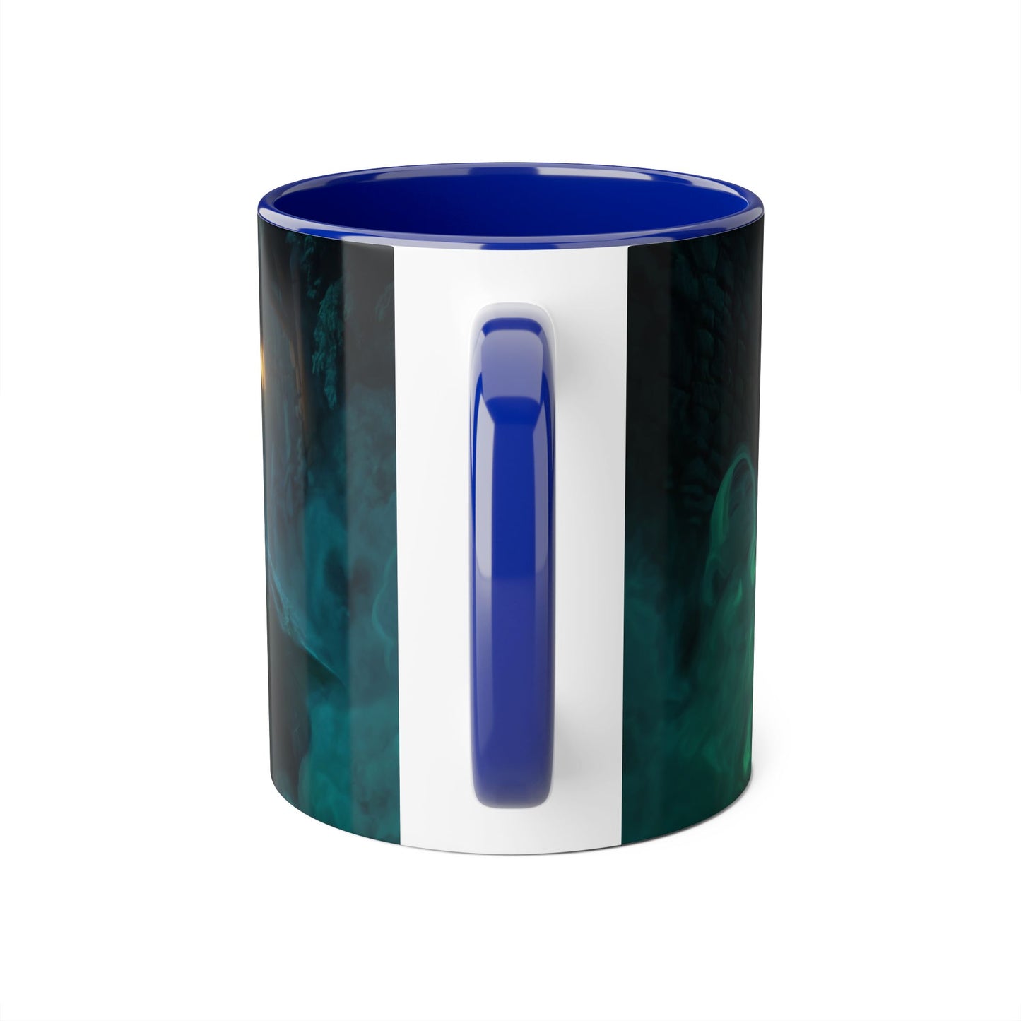 Glimmerblade Elf Warrior Mug – Glowing Green Sword Alley Guardian