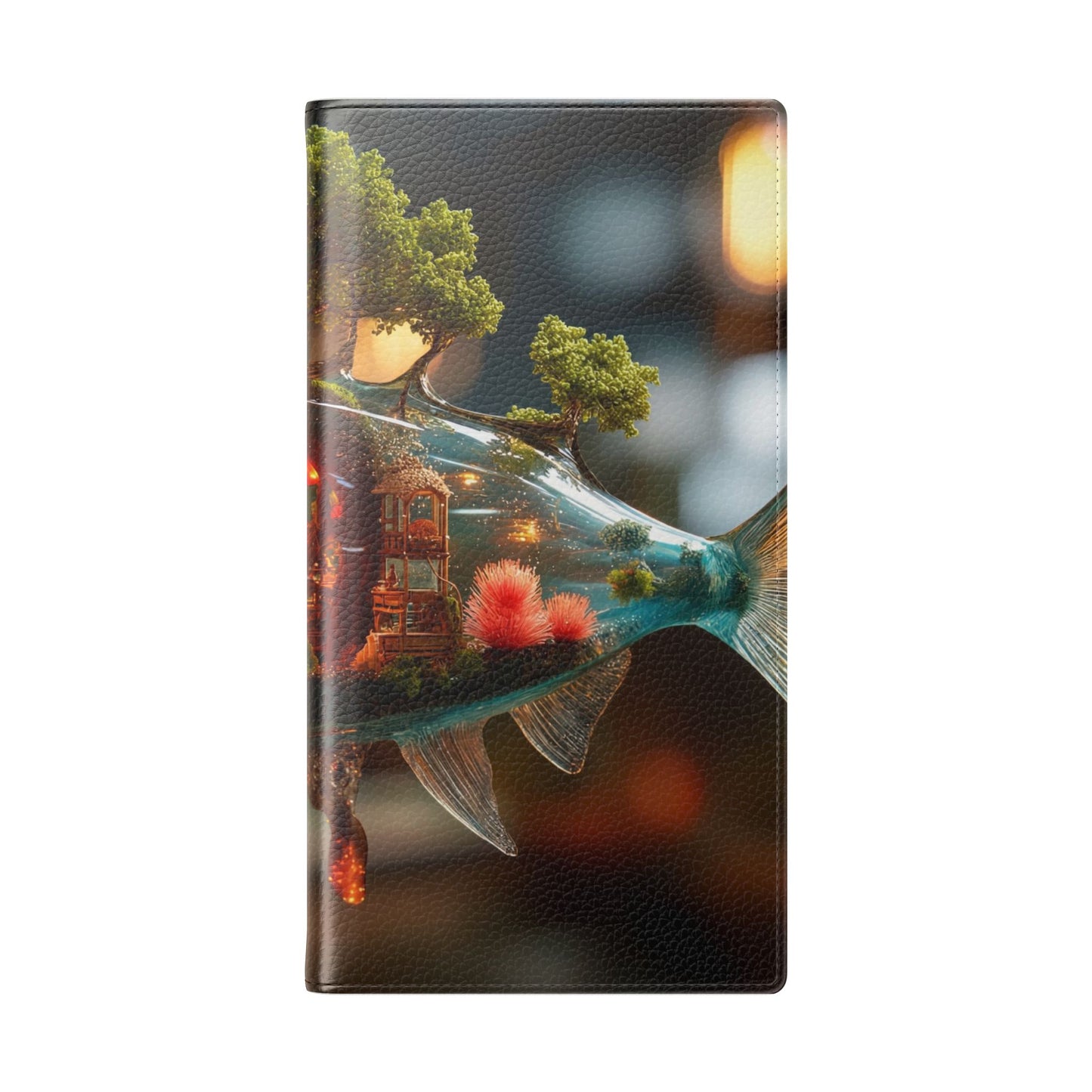 Forest Fish Flip Case – Liquid Glowwood Dreamscape