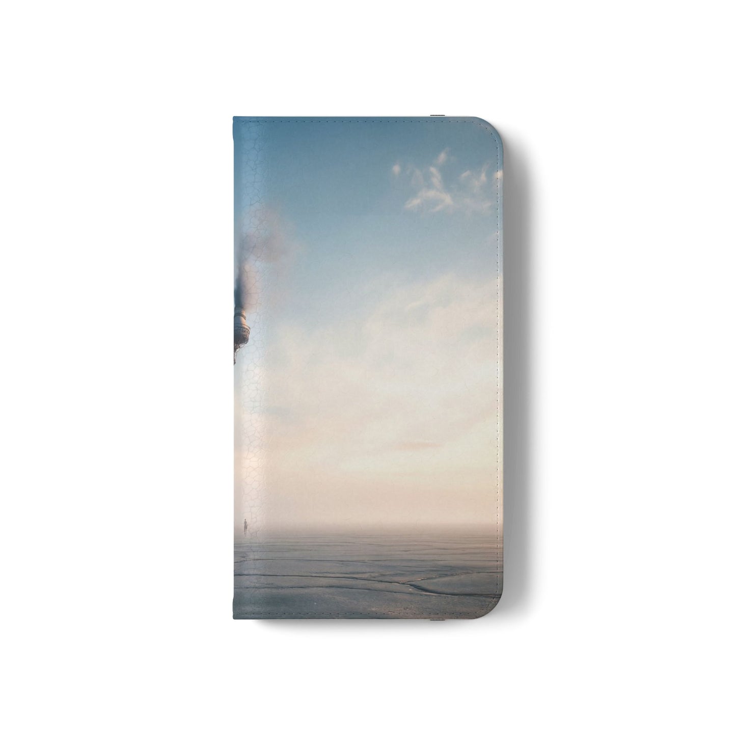 Steam-Stack Tower Flip Cases – Industrial Dawn Sentinel