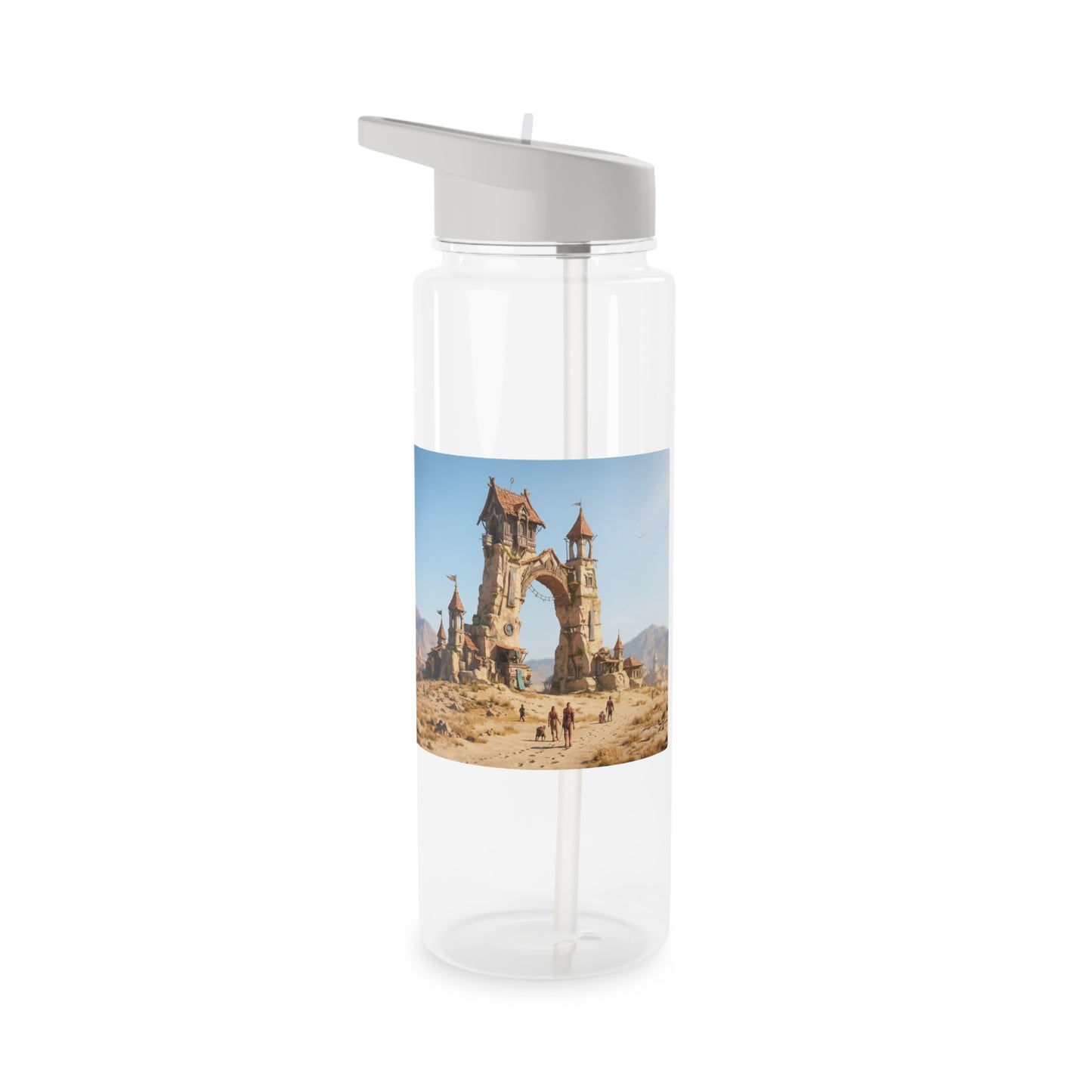 Ancient Gate Tritan Water Bottle – Sunbaked Sentinel Archway
