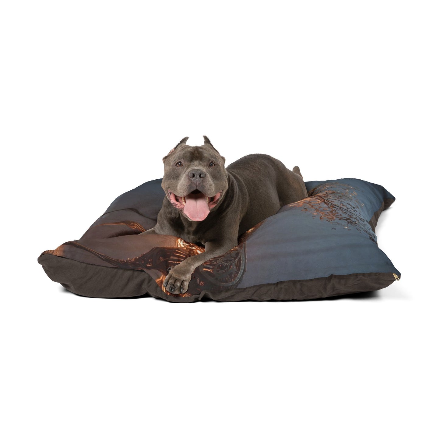 Steampunk Stag Pet Bed – Gilded Gearheart Forest Dweller