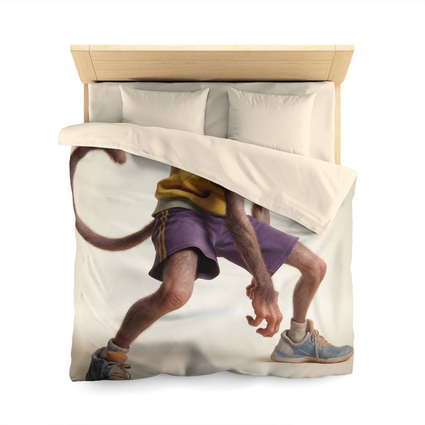 Streetwise Monkey Microfiber Duvet Cover – Urban Jungle Ready Set Go