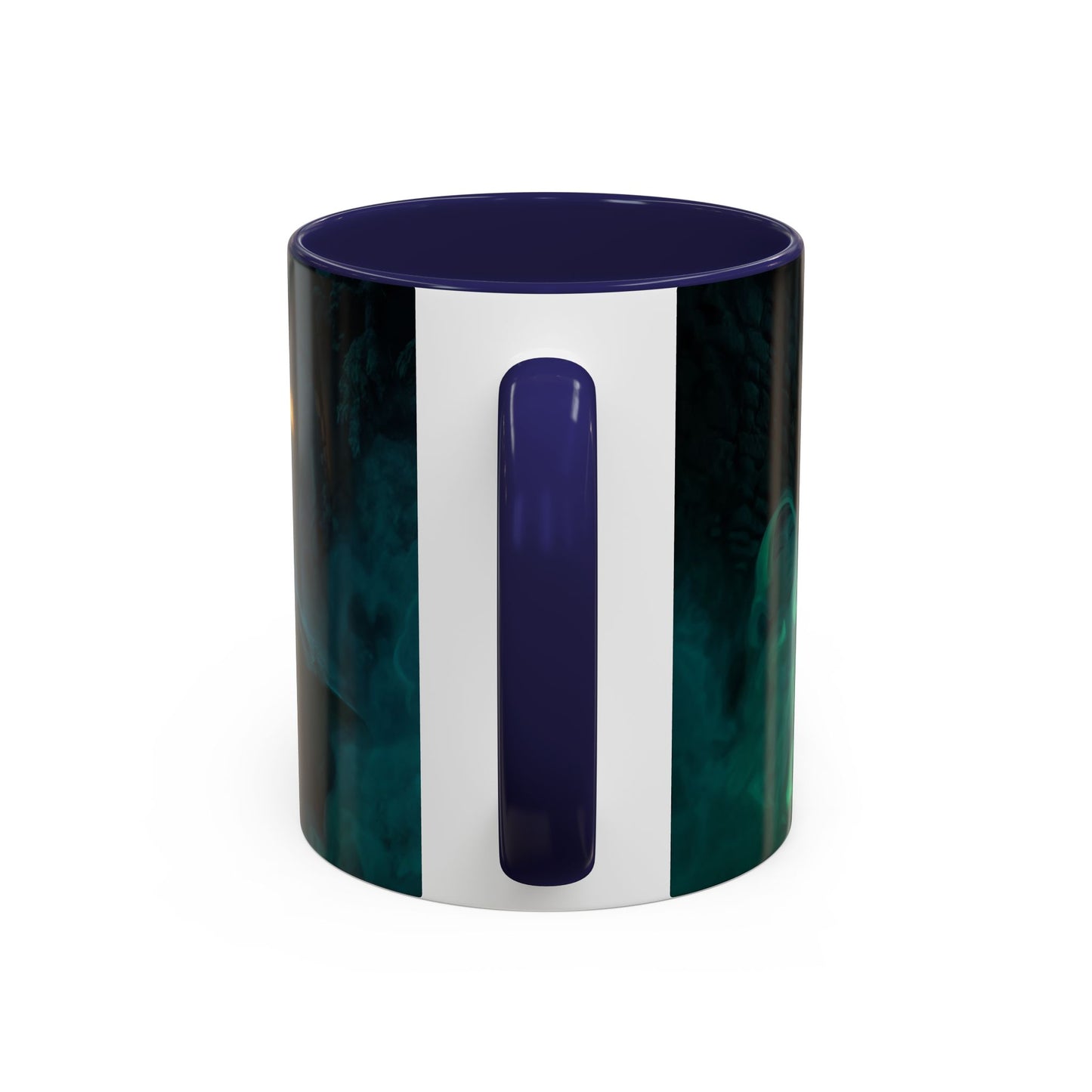 Glimmerblade Gnome Mug – Emerald Spirit Knight Coffee Cup
