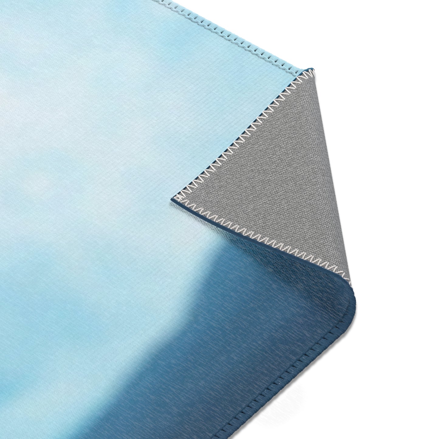 Moonlit Monk Meditation Rug – Serene Cave Sanctuary