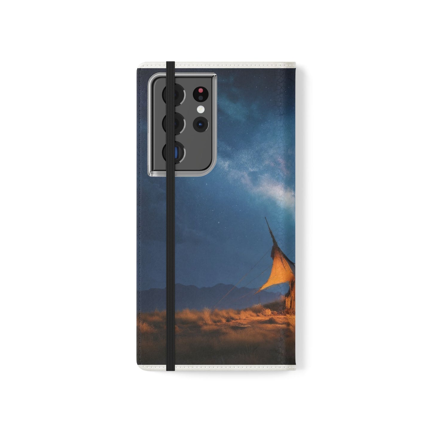 Stardust Nomad Tent Flip Cases – Milky Way Caravan Canvas
