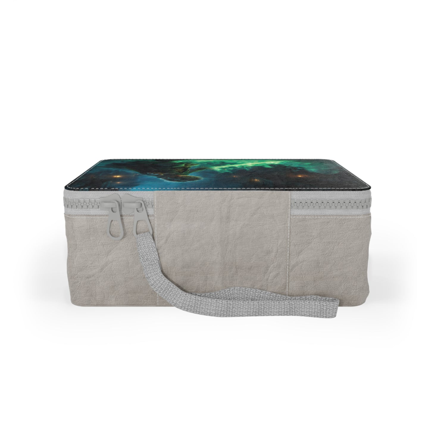 Green Flame Sword Knight Paper Lunch Bag – Misty Alley Guardian Scene