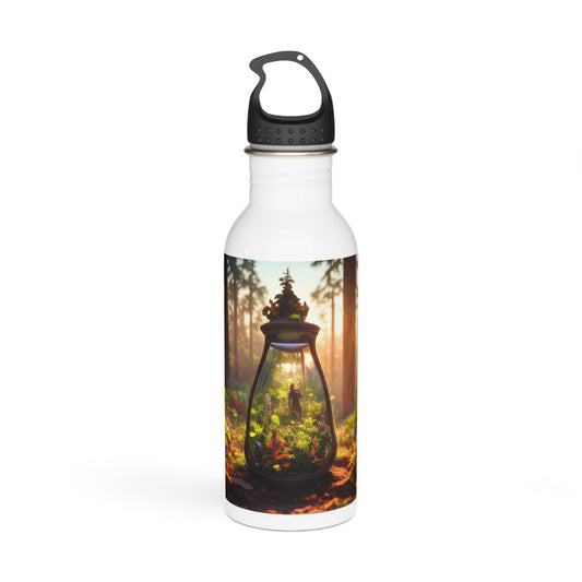 Pocket Forest Terrarium Bottle – Sunlit Wilderness in Your Hands