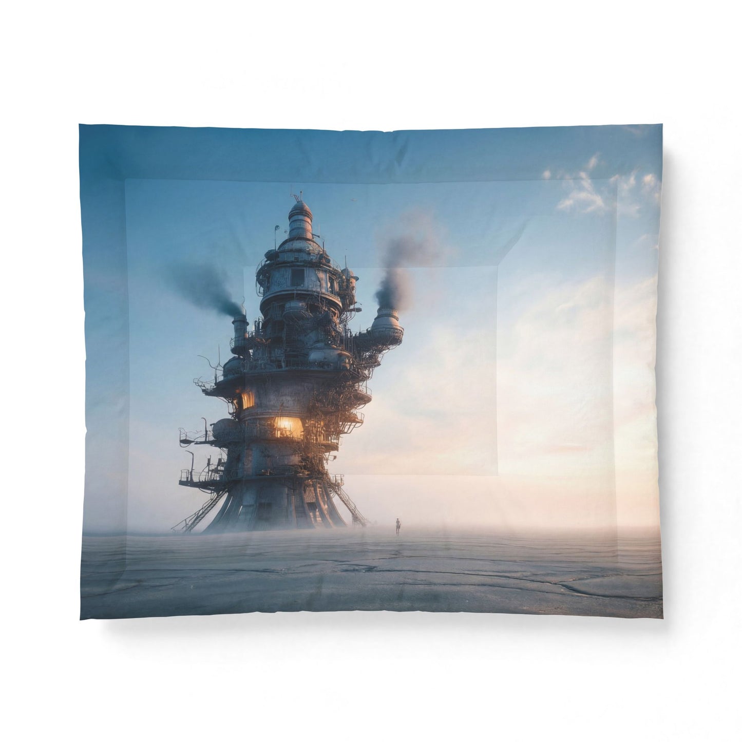 Rusty Spire Cotton Comforter – Steamworks Sentinel Blanket