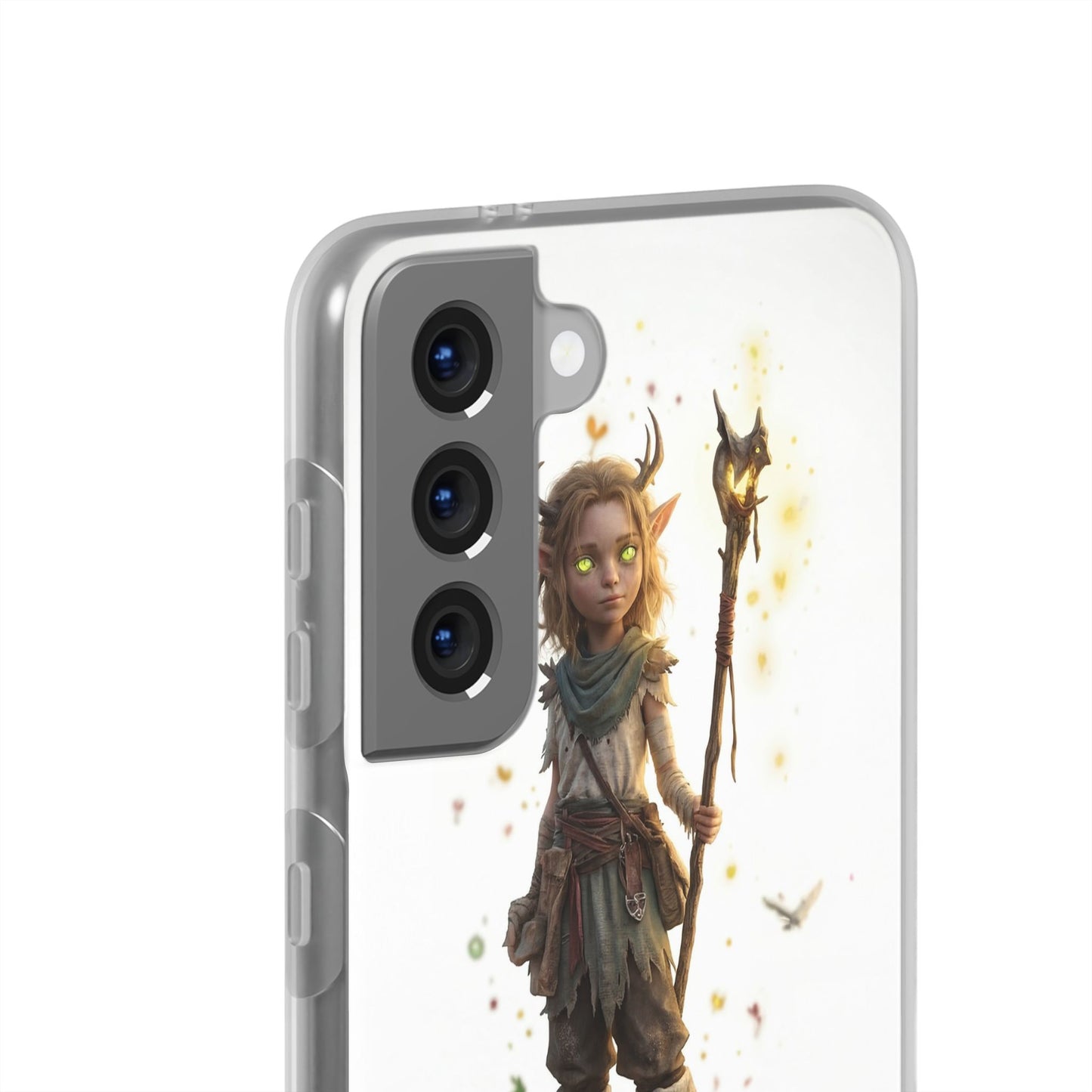 Forest Sentinel Flexi Cases – Luminescent Deerhorn Guardian