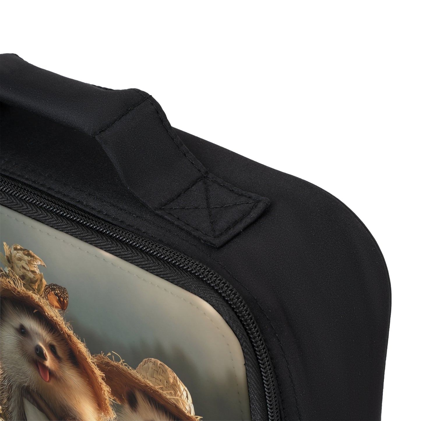 Three Hedgehog Rowers Lunch Bag – Golden Hour Pond Adventure
