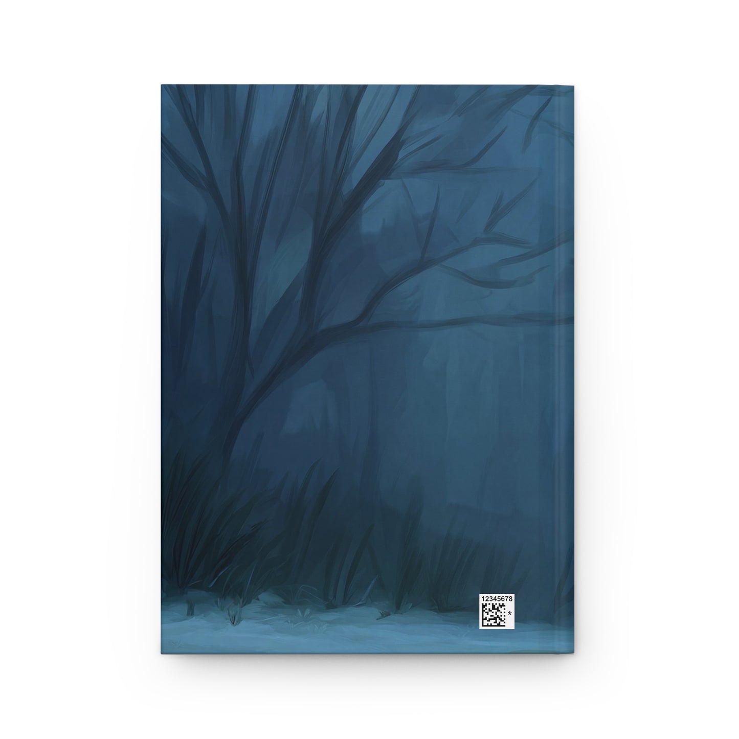 Bio-Luminescent Deer Journal Matte – Forest Guardian with Blooming Antlers