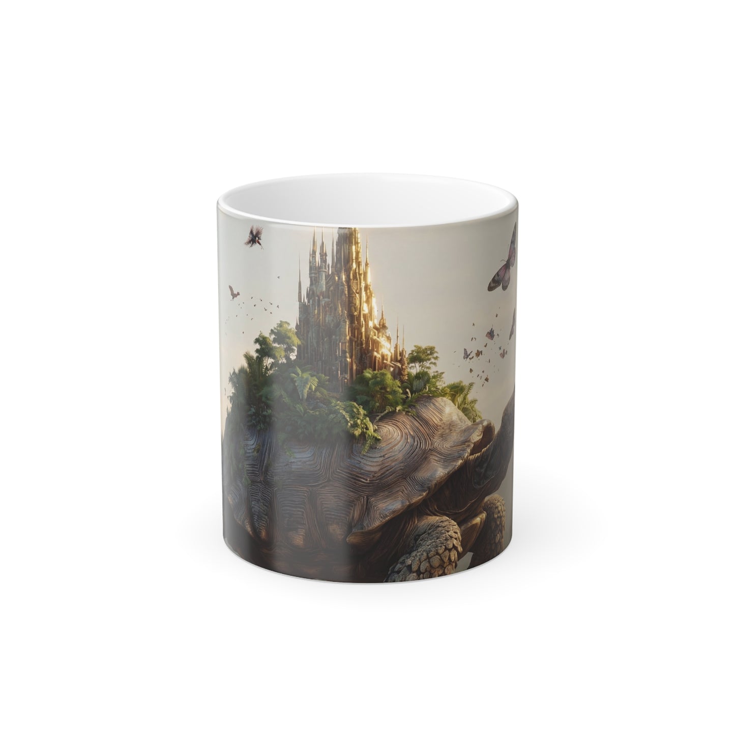 Turtle Kingdom Color Morphing Mug, 11oz – Gilded Castle and Fern Canopy
