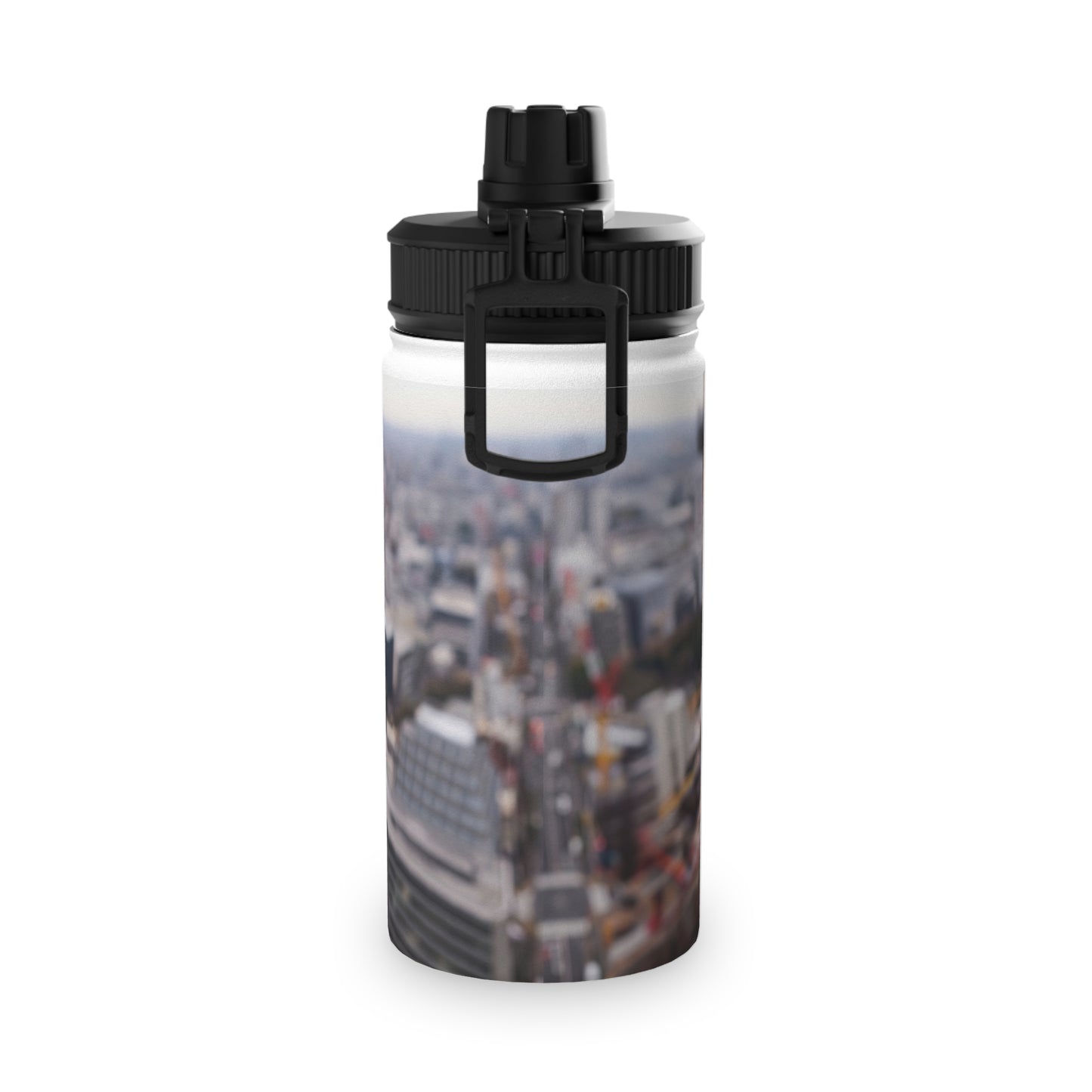 Rusty Heart Weight Bottle – Suspended Over Concrete Skies