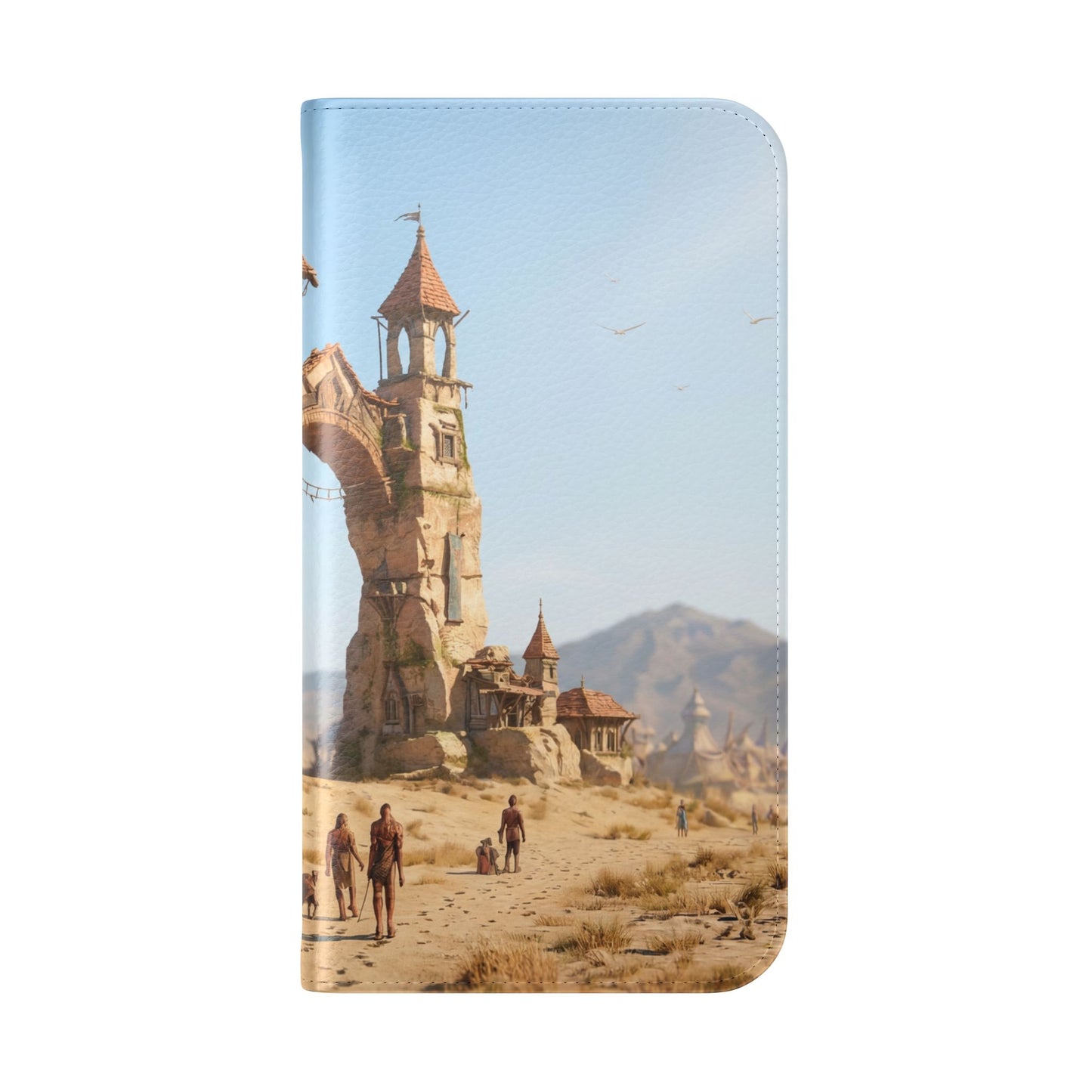 Desert Sentinel Gate Flip Cases – Weathered Archway Journey