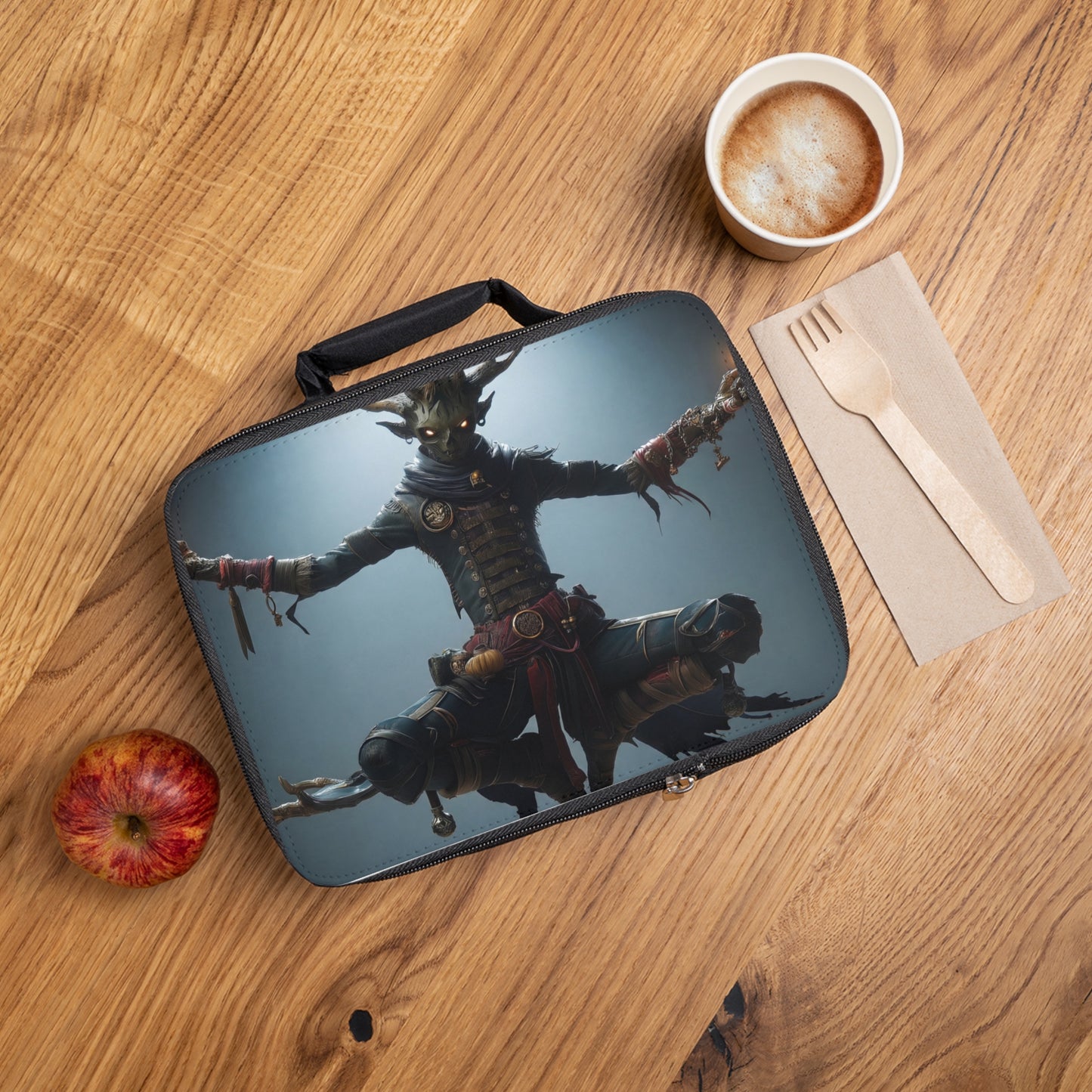 Celestial Warlock Lunch Bag – Floating Ritual in Midnight Light