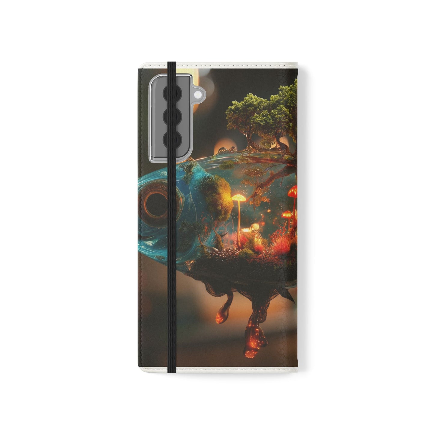Forest Fish Flip Case – Liquid Glowwood Dreamscape