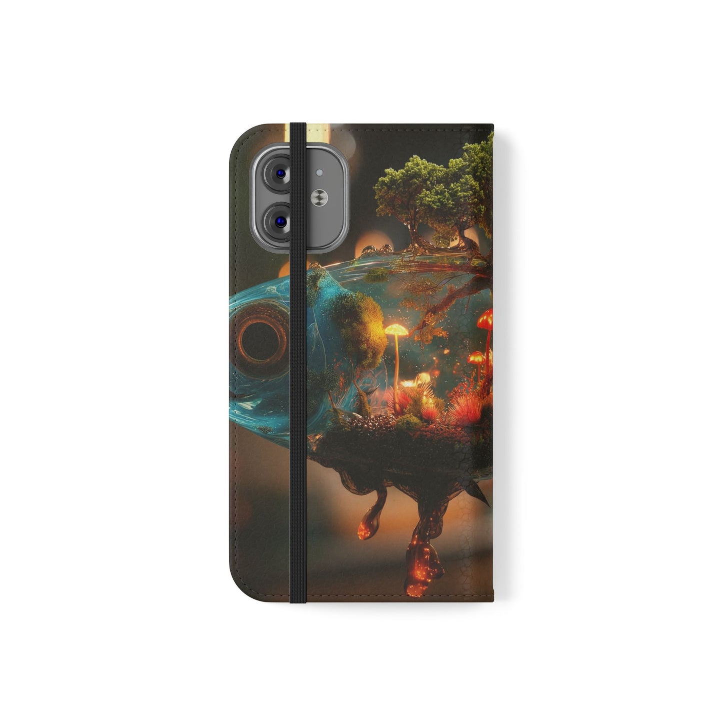Forest Fish Flip Case – Liquid Glowwood Dreamscape