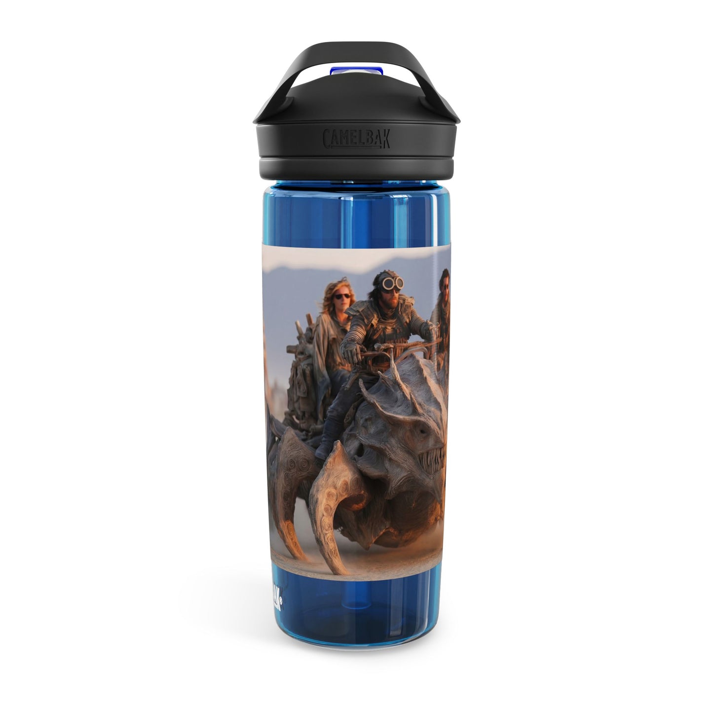 Desert Riders CamelBak Eddy® Water Bottle, 20oz\25oz – Dust-Swept Steam-Punk Odyssey