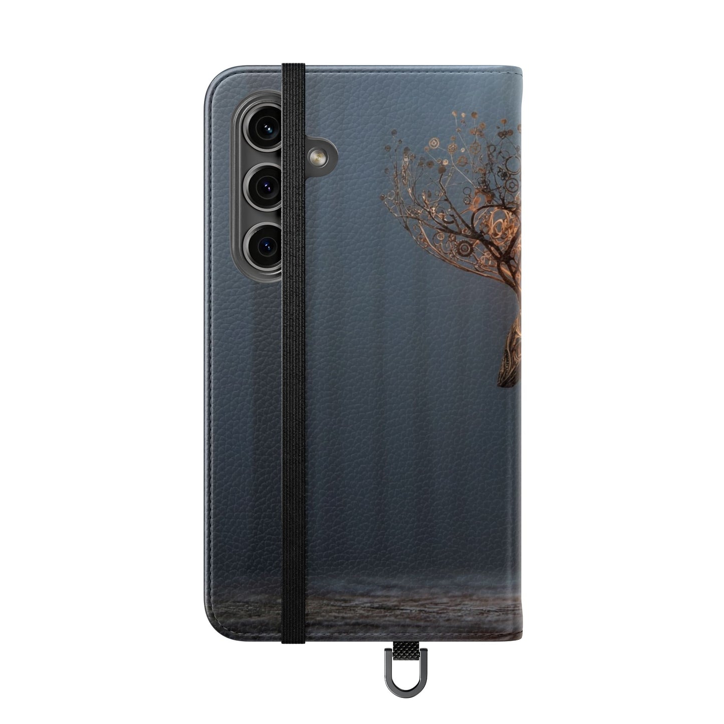 Mechanical Deer Flip Cases – Gears and Twilight Forest Guardian