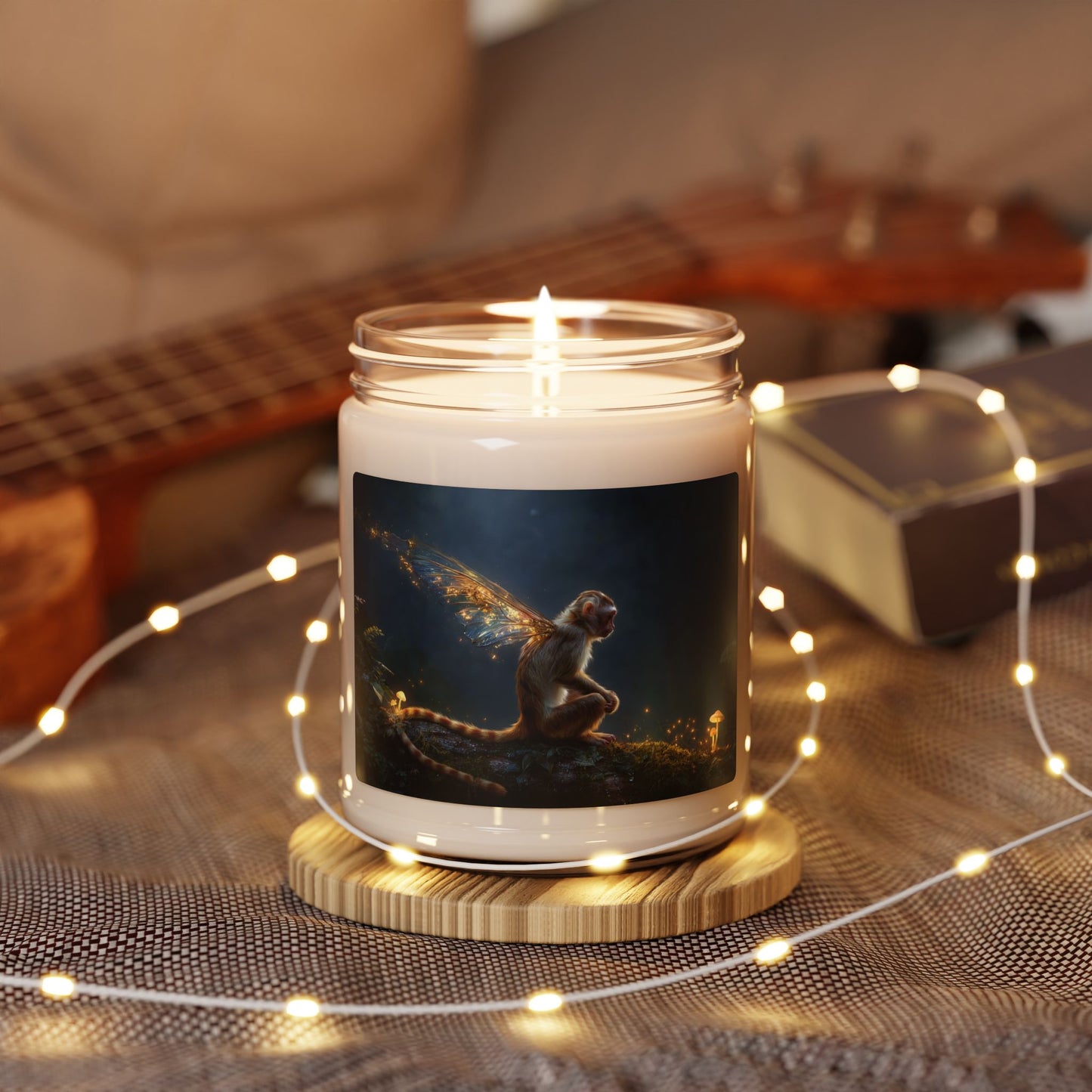 Winged Monkey Forest Candle – Whispering Glade Glow, 9oz